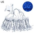 thumbnail image 2 of 3x3m Romantic Fancy 304 LED Curtain String Light Lamp Christmas Wedding Decor, 2 of 8