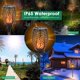 thumbnail image 4 of Luces solares 99 LED Antorchas solares con llama parpadeante Luces de 43" Iluminación exterior impermeable Solar, 4 of 5