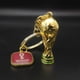 thumbnail image 5 of LLavero de trofeo de la Copa Mundial de la FIFA 2022 en 3D, regalo de llavero de la Copa Hércules de Qatar para los fanáticos del fútbol, emblema y mascota de la Copa del Mundo de Qatar oso de fresa Electrónica, 5 of 5
