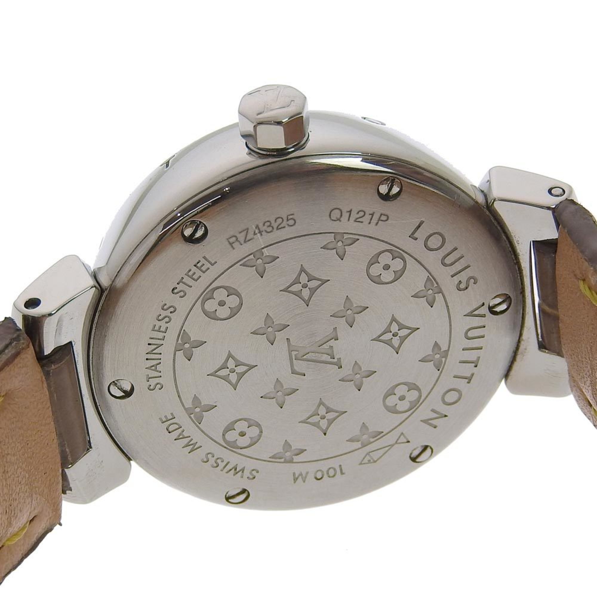Authenticated Used Louis Vuitton Tambour Forever Q121P Stainless