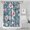 White-110, variant on Waterproof Beautiful Colorful Floral Shower Curtain 72x72 Inch Boho Style Polyester Unique Shower Curtain for Bathroom Hotel Home Decor with 12 Plastic Hooks