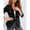 Black, variant on Women Plus Size Jacket Fall Casual Work Blazer Office Jacket Long Sleeve Slim Fit Blazer for Business Lady Wear 2026