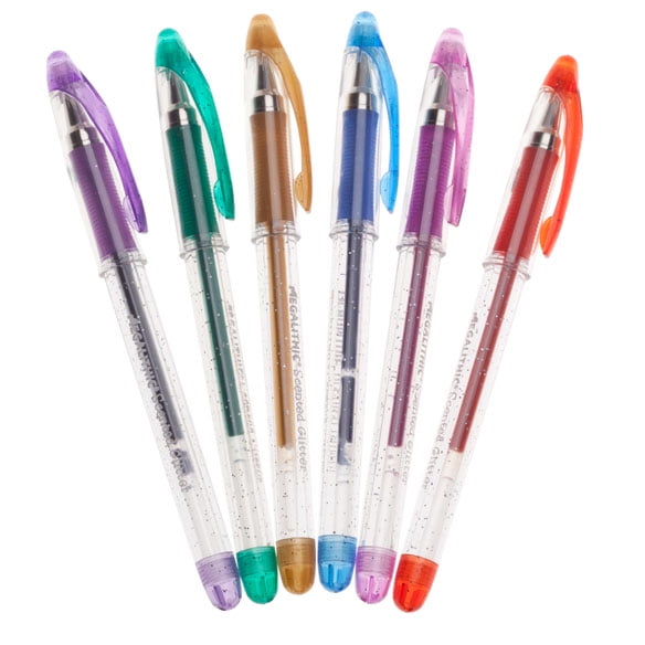 glitter gel pens set