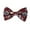 Burgundy, variant on ROMARIO MANZINI White Floral on Raspberry PRINTED DESIGN Pre-Tied Bow Tie