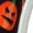 Orange, variant on Womens Halloween Canvas Walking Shoes Pumpkin Low Top Fashion Sneakers Skeleton Casual Slip on Loafers Flats