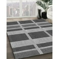 thumbnail image 3 of Ahgly Company Machine Washable Indoor Rectangle Transitional Black Area Rugs, 2' x 4', 3 of 7