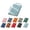A, variant on A5 Premium Leather Notebook Hardcover Waterproof Business Writing Journal Portable Memo Notepad for Office School