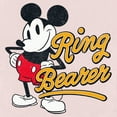 thumbnail image 2 of Toddler's Mickey & Friends Ring Bearer Retro Mickey Graphic Tee Light Pink 4T, 2 of 3