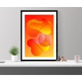 thumbnail image 3 of Abstract Artwork Fire Red  Print or Framed Wall Art for Wall Decor Q Canvas Prints Framed art, 3 of 5