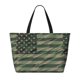thumbnail image 2 of Fotbe Jungle Green Camo USA Flag Bolsa de Viaje para Playa - Resistente al Agua, Bolsa Tote de Gran Capacidad y Ligera con 7 Bolsillos para Mujeres y Hombres, 2 of 7