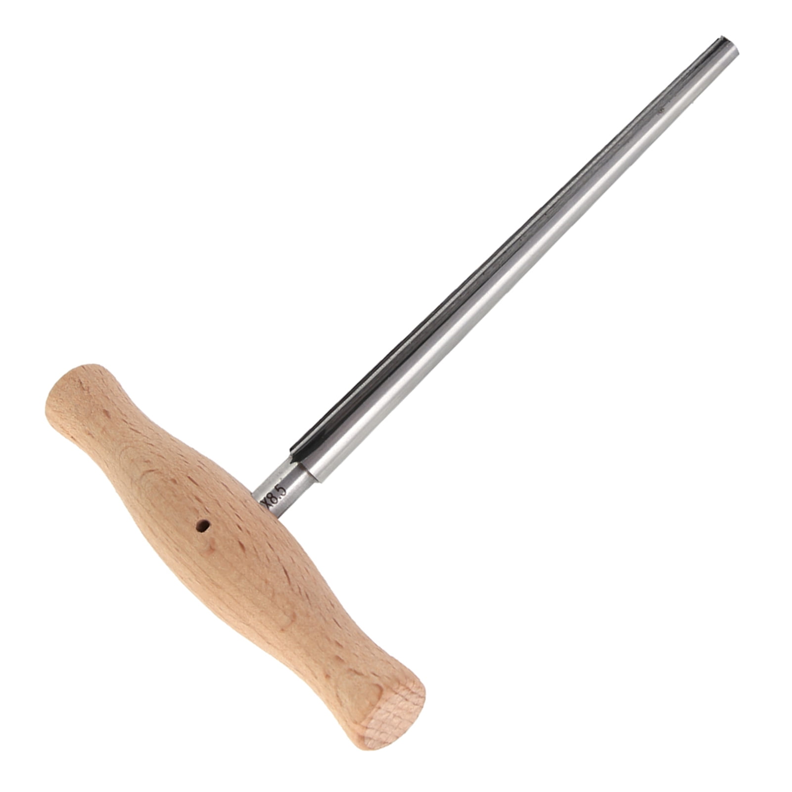 Elowen Violin Reamer High speed steel reamer, anti , sturdy and solid, 1:30 Reamer With Wooden Handle, Suitable for making violin peg holes, Guitars Violin Peg Hole Reamer for Violin Luthiers