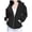 Black, variant on Futezty Zip Up Hoodie Women Hooded Oversized Sweatshirts Long Sleeve Casual Zipper Hoodies Jacket Fall Winter Outfits