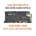 thumbnail image 2 of A1502 Logic Board For Pro 13" A1502 Motherboard 8GB 16GB 820-3476-A 820-3476-A 820-4924-A 2013 2014 2015 , components, 2 of 5