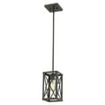 thumbnail image 1 of homeroots lighting 398170 Brooklyn 1-Light Oil-Rubbed Bronze Mini-Pendant, 1 of 1