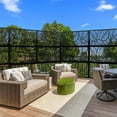 thumbnail image 2 of MAYEERTY 76 in x47 in Decorative Privacy Screen Outdoor Divider with Stand, 2 of 5