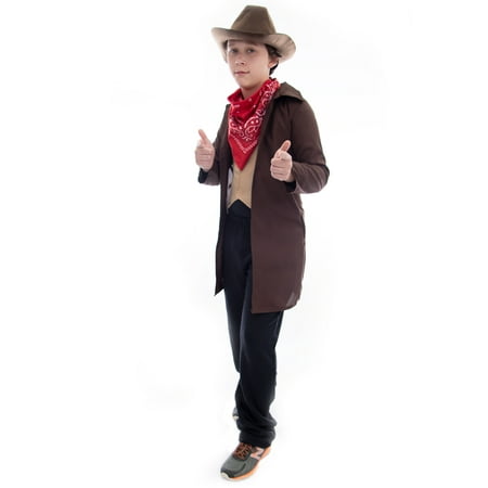 Boo! Inc. Ride 'em Cowboy Halloween Costume | Western Outlaw Sheriff Boys Dress Up