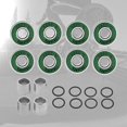 thumbnail image 3 of Pack of 8 Precision 608 Bearings for Scooters, And - Green, 3 of 10