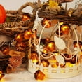 thumbnail image 7 of Morttic 3D Acorn Fall Decor Harvest String Lights Battery Powered with Remote and Timer 10ft 30 LEDs Thanksgiving Decorations for Christmas Party Autumn Tree Ornaments, 7 of 7
