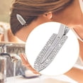 thumbnail image 4 of 2PCS Pas de Pince à Cheveux Plis Sans Plis Pinces à Cheveux en Strass Carte Épingle à Cheveux Sans Plis Pinces à Cheveux Minuscules Pinces à Cheveux Pinces à Boucles, 4 of 5