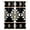 Black, variant on Black White Boho Blackout Curtains 54 Inches Long, Modern Western Aztec Abstract Geometric Thermal Insulated Black Out Curtains, Darkening Window Curtain for Bedroom Living Room 45"x54" 2 Panels