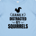 thumbnail image 4 of Inktastic Easily Distracted by Squirrels Boys or Girls Baby T-Shirt, 4 of 5