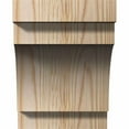 thumbnail image 2 of 6"W x 8"D x 8"H Mediterranean Rough Sawn Corbel, Douglas Fir, 2 of 9