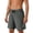 Army Green4, variant on Men's Shorts Workout Stretch Casual Drawstring Elastic Zipper Pockets (Available in Big & Tall) Black 6XL