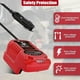 thumbnail image 5 of Mini Cargador de Batería para Worx 6Pin 20V para Auto, para Worx 20V Cargador de Batería de 6 Pines Reemplazo para Vehículo con Enchufe para Encendedor de Cigarrillos (sin Batería), 5 of 10