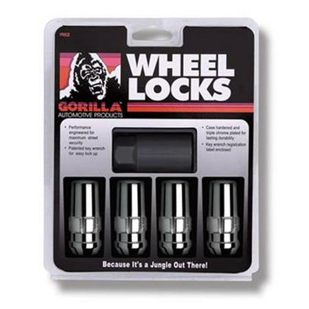 GORILLA 76641N Wheel Lock Duplex Acorn Lug Nut Lock 14 mm. X (Best Wheel Lug Nut Locks)