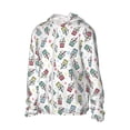 thumbnail image 2 of Haiem Milk Tea UPF 50+ Fishing Shirts for Men Long Sleeve UV Sun Protection Hoodie Non-Mask Outdoor Hiking Shirts, 2 of 9