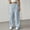 Blue, variant on Wide Leg Pants Women Sevevn Women's Wide Leg Striped Pants Drawstring Low Waisted Casual Loose Trousers with Pockets