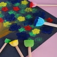 thumbnail image 3 of LNGOOR 5pcs Painting Sponge Brush Set, 3 of 5