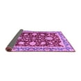 thumbnail image 2 of Ahgly Company Indoor Rectangle Abstract Purple Modern Area Rugs, 4' x 6', 2 of 4