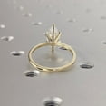 thumbnail image 5 of Hitanshu Jewels Pretty Marquise Cut Cubic Zirconia Solitaire Women's Band Ring 14K Yellow Gold Plated, 5 of 5