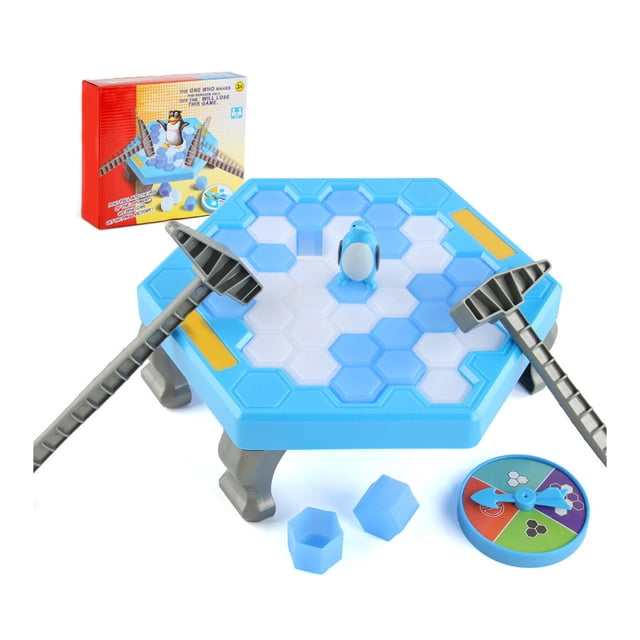 Juego de mesa para romper bloques de hielo, juego para romper bloques de hielo, juego de mesa con bloques de golpe, juego de mesa con rompecabezas de hielo, diseño elevado