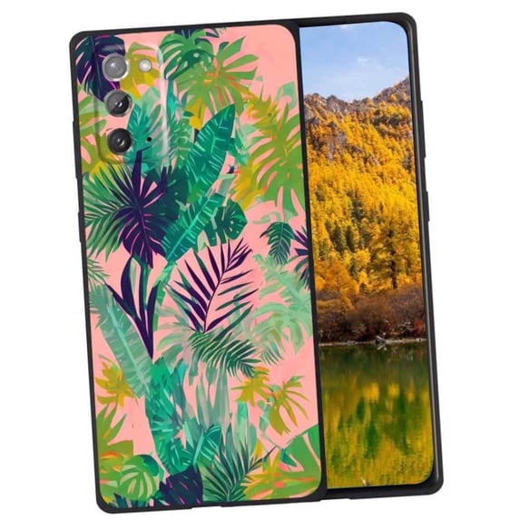 Compatible with Samsung Galaxy Note 20 5G Phone Case, Abstract-Tropical-Jungle Case Silicone Protective for Teen Girl Boy Case for Samsung Galaxy Note 20 5G