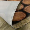 thumbnail image 5 of Ambesonne Wine Place Mats Set of 4, Wall of Wooden Barrels, Standard Size, Brown, 5 of 6