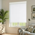 thumbnail image 3 of SUNOFF Cordless Blackout Blinds with Valance–Thermal Insulated,UV Protection,Free-Stop Spring(Home/Office),74"Wx72"H,White, 3 of 5