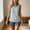 Blue, variant on Blmnix Bamboo Pajamas Women's Pajamas Summer Pajamas Sleepwear Sets Pajama Pants Gray Sleeveless Crew Neck Short Soft Pajama Set for Women,XXL