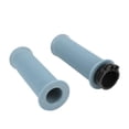 thumbnail image 3 of Motorcycle Handlebar Grip, Easy Control 25mm Simple To Install Left Right 2pcs Throttle Handle Soft Silicone  For Upgrade Red,White,Black,Blue,Yellow, 3 of 8