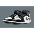 thumbnail image 3 of N I-K-E A i r-Jor-dan 1 Mid Shoes Black Iron Grey White DQ8426-001 Men's Multi Size, 3 of 6