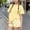 Yellow, variant on Amidoa Girls 2 Piece Outfits Summer Clothes Floral Print Cute Short Sleeve T-Shirt and Shorts Casual Kids Clothing Sets,Green Size 7