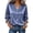 Navy, variant on Vrorvz 3/4 Sleeve Satin Shirts for Womens Button down V Neck Shirt Casual Business Work Summer Tops