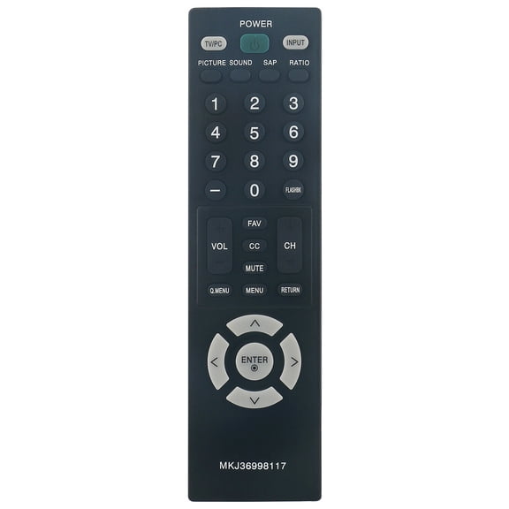 MKJ36998117 Replace Remote Control for LG TV M237WD-PM M237WD M237WDJ M237WDPM