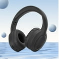 thumbnail image 5 of 120H Playtime Bluetooth ANC/ENC Pro-Level Active Noise Cancelling Over-Ear Headphones Wireless, Headphones with Built-in Microphone Type-C Charging for Call Travel Sports Gym, 5 of 7