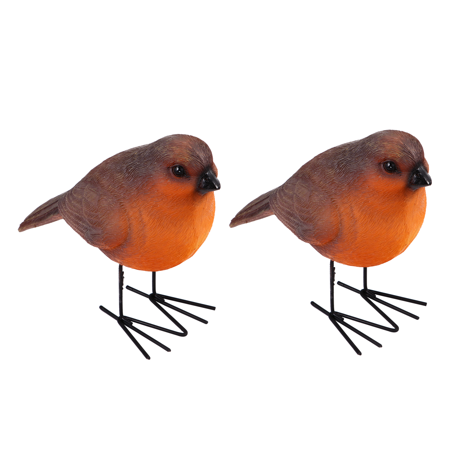 NUOLUX Garden Statues Ornaments Decor Statue Yard Birdfigurines Ceramic