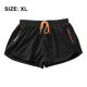 thumbnail image 2 of Bañador para hombre con forro de compresión, pantalones cortos de baño de secado rápido, traje de baño con forro (negro) MFZFUKR BST3003127-2, 2 of 6