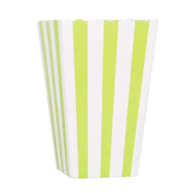 Cajas de palomitas de maíz de papel para fiesta, palomitas de maíz de oro rosa, bolsa de recuerdo de Sanck, decoración de fiesta de cumpleaños para niños, boda de Navidad