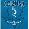thumbnail image 2 of Arizona Kokopelli Grand Canyon State Women's Graphic T Shirt Tees Brisco Brands X, 2 of 6