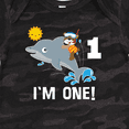 thumbnail image 4 of Inktastic First Birthday 1 Year Old Dolphin Boys or Girls Baby Bodysuit, 4 of 5